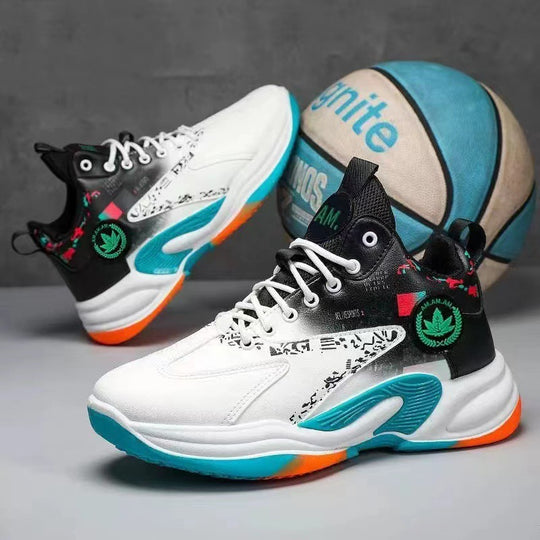 Damen Sportliche Basketball-Schuhe mit innovativer Dämpfungstechnologie und atmungsaktivem Obermaterial R&B