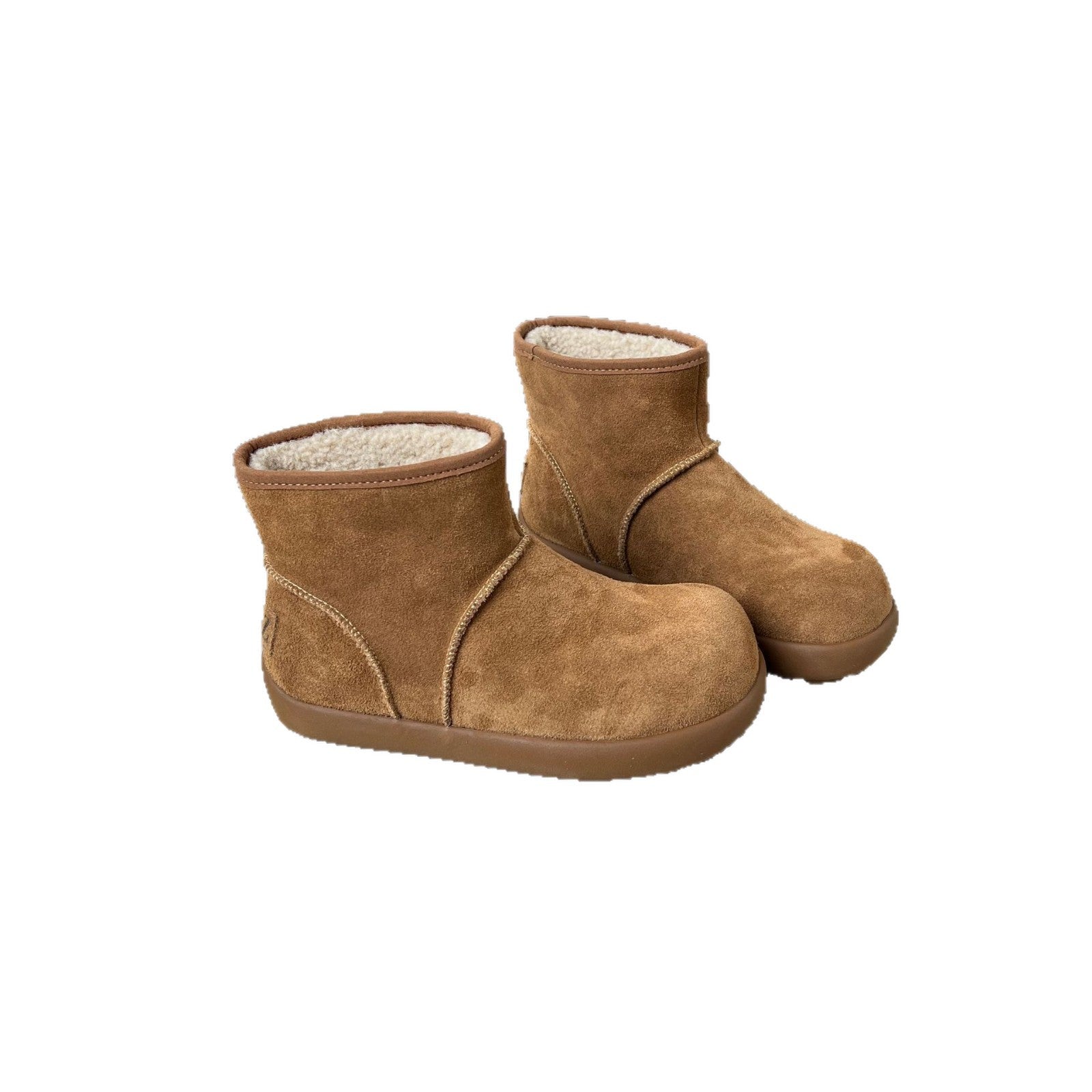 Damen Gemütliche Winterstiefel aus hochwertigem Wildleder mit warmem Innenfutter R&B
