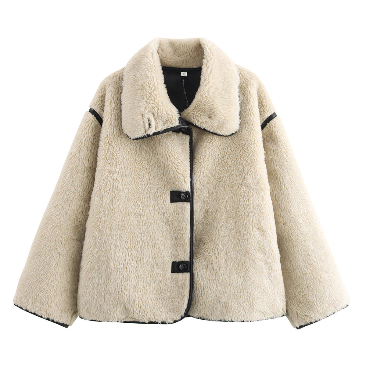 Damen kuschelige Fleecejacke R&B