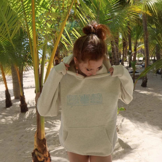 Damen Oversized Kapuzenpullover mit kreativer Grafik und bequemer Passform R&B
