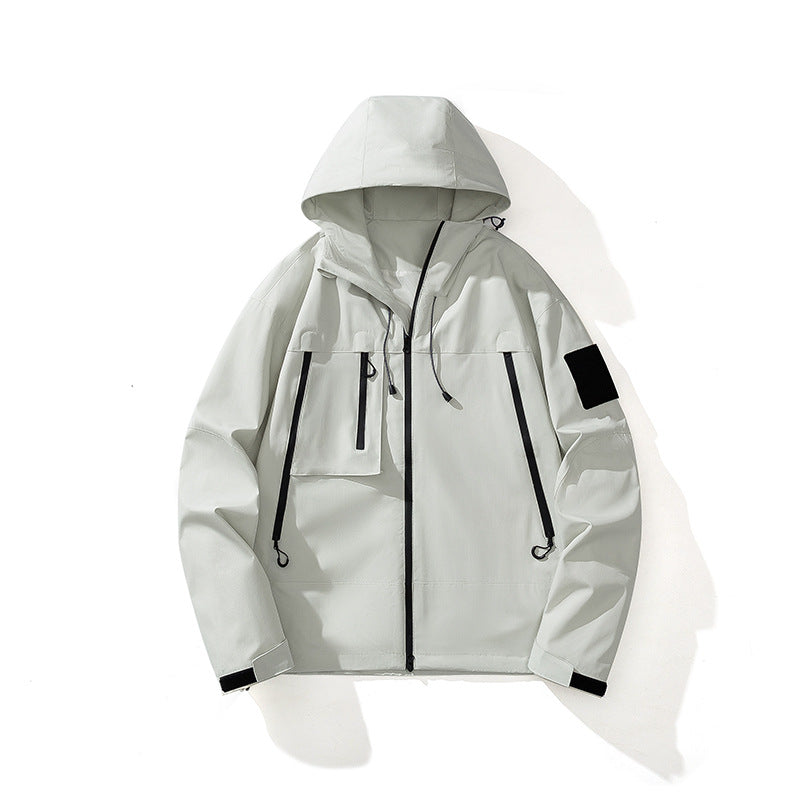 Herren technische Multifunktionsjacke mit praktischen Taschen R&B