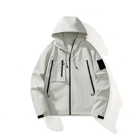 Herren technische Multifunktionsjacke mit praktischen Taschen R&B