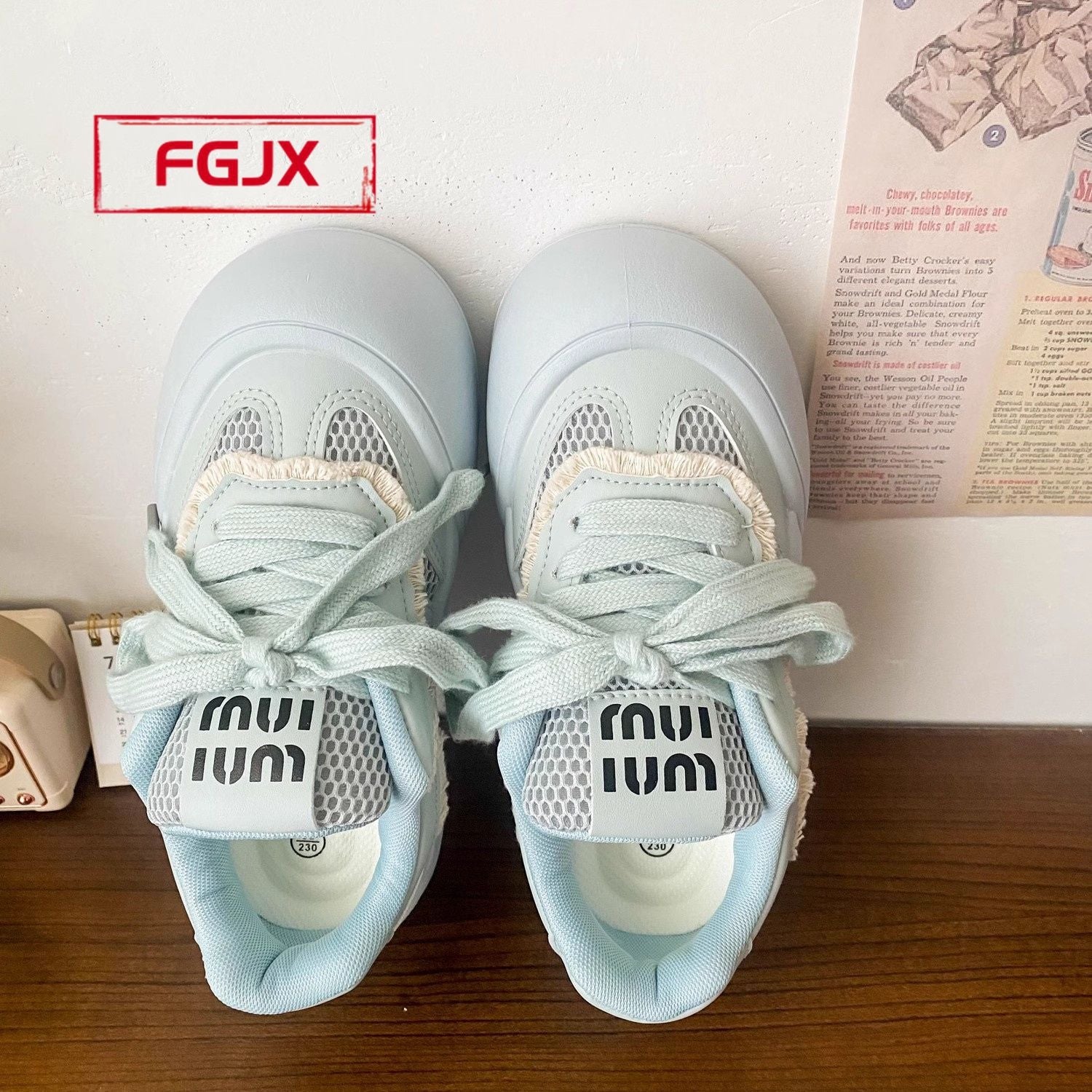 Damen Sportliche Sneakers mit atmungsaktivem Mesh und voluminöser Sohle