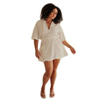 Damen sommerlicher Tunika-Kleid R&B
