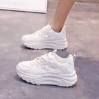 Damen Sportliche Chunky Sneakers mit atmungsaktiver Mesh-Oberfläche und dämpfendem Fußbett R&B