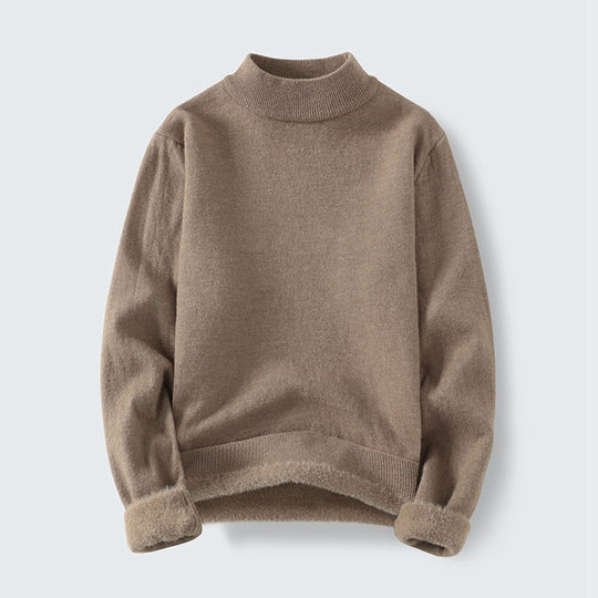 Damen Kuscheliger Stehkragenpullover R&B