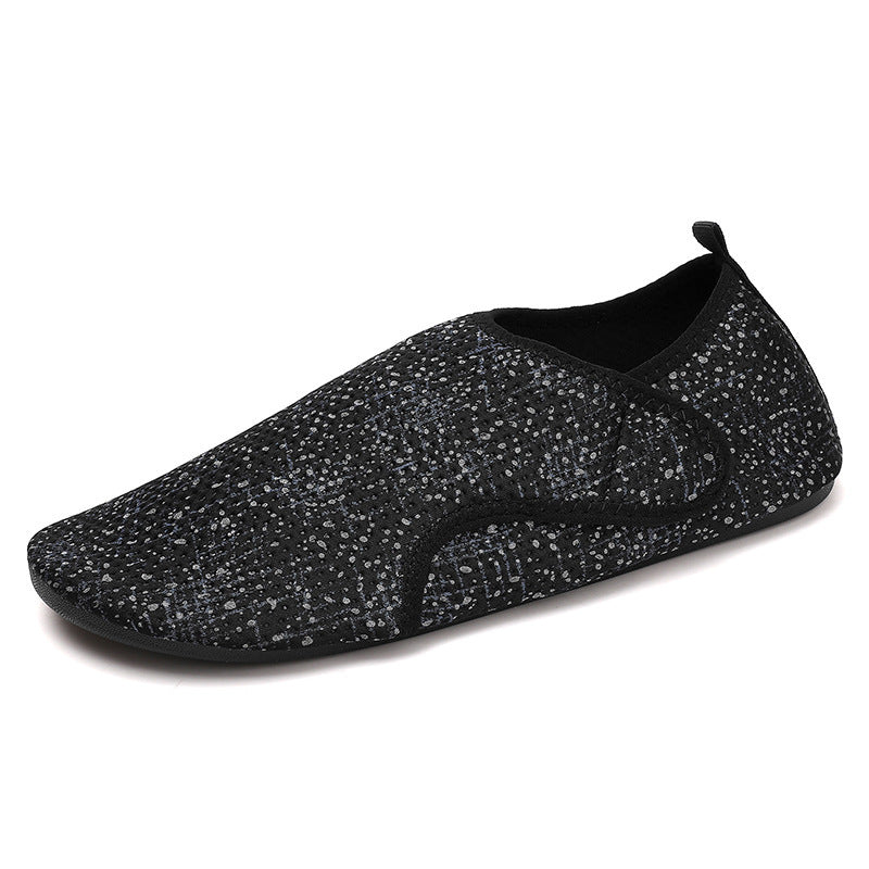Damen nan nahtloser Strick-Slipper mit ultraflexibler Antirutschsohle R&B