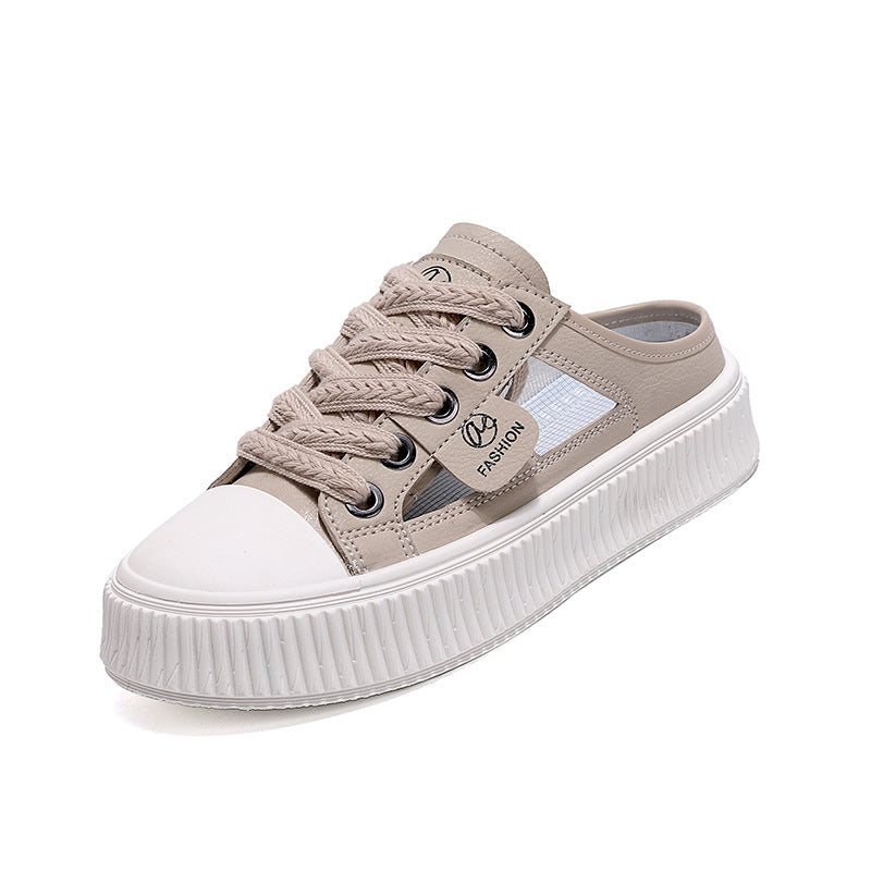 Damen Slip-On Sneakers mit atmungsaktiven Einsätzen und griffiger Sohle R&B