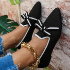 Damen elegante Slipper mit atmungsaktivem Obermaterial R&B
