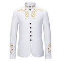 Herren Eleganter Blazer mit kunstvollen Stickereien
