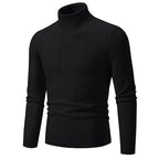 Herren Komfortabler Rollkragenpullover mit strukturiertem Design und hochwertiger Baumwolle