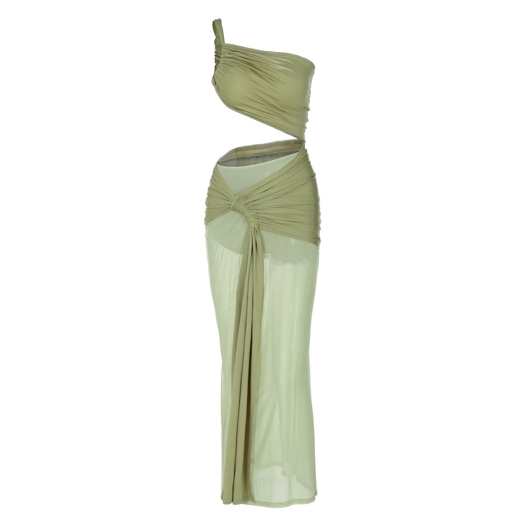Damen Elegantes Wickelkleid mit asymmetrischem Design und raffinierten Drapierungen R&B