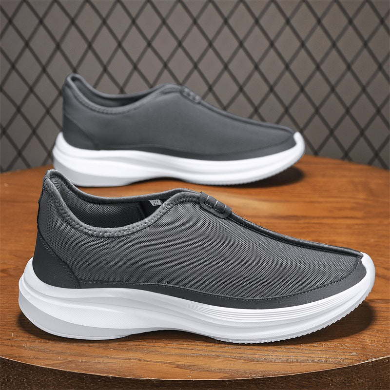 Damen Slip-On Sportschuhe mit atmungsaktivem Mesh und dämpfender Gummisohle R&B