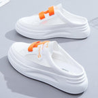 Damen Slip-On Sneakers mit atmungsaktiver Netzstruktur und gepolsterter Sohle