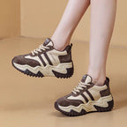 Damen Komfortable Chunky Sneakers mit modischem Design