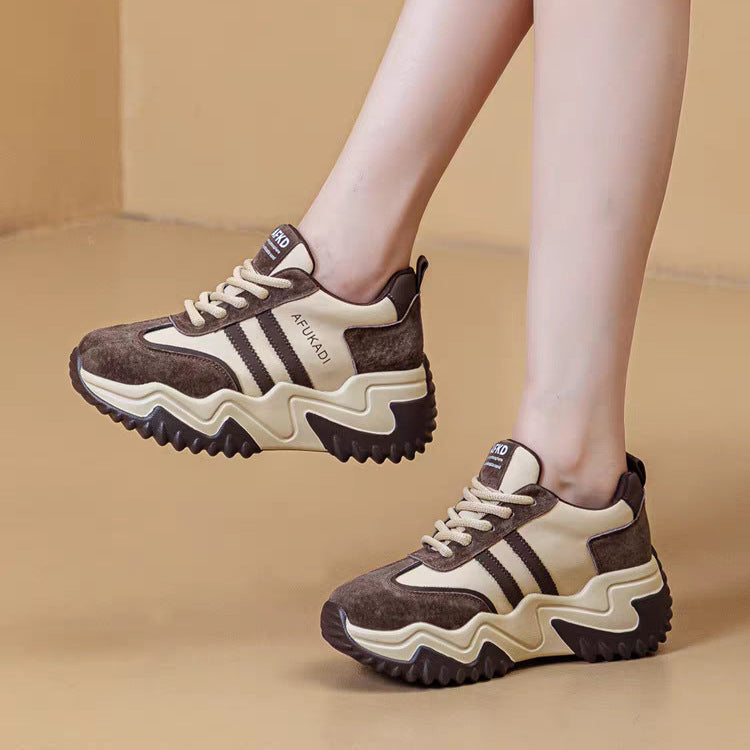 Damen Komfortable Chunky Sneakers mit modischem Design