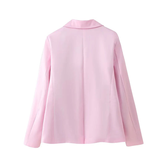 Damen elegantes Blazer- und Rock-Set R&B