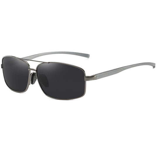 R&B | Vintage Square Aluminium Magnesium Polarisierte Sonnenbrille