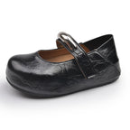 Damen Klassische Mary Jane Schuhe mit verstellbarem Riemen R&B