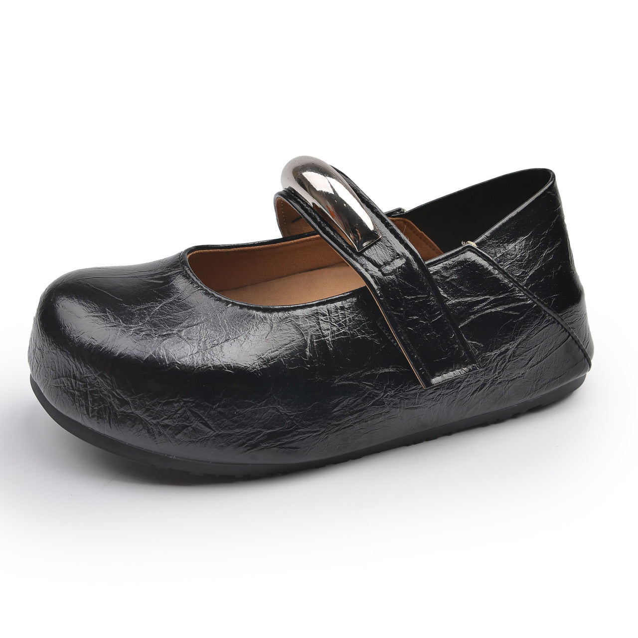 Damen Klassische Mary Jane Schuhe mit verstellbarem Riemen R&B