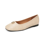 Damen Ballerinas mit dekorativem Schmuckdetail