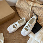 Damen Sportliche Ballerinas mit flexiblem Riemendesign und atmungsaktiver Sohle