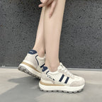 Damen Sportliche Sneakers mit dämpfender Sohle und atmungsaktivem Obermaterial