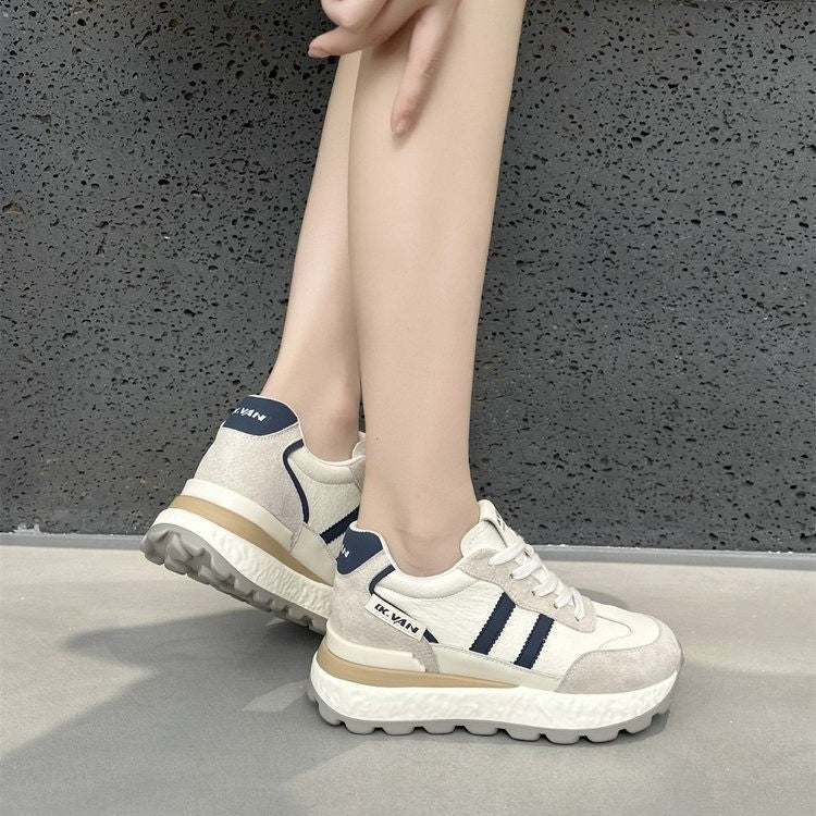 Damen Sportliche Sneakers mit dämpfender Sohle und atmungsaktivem Obermaterial