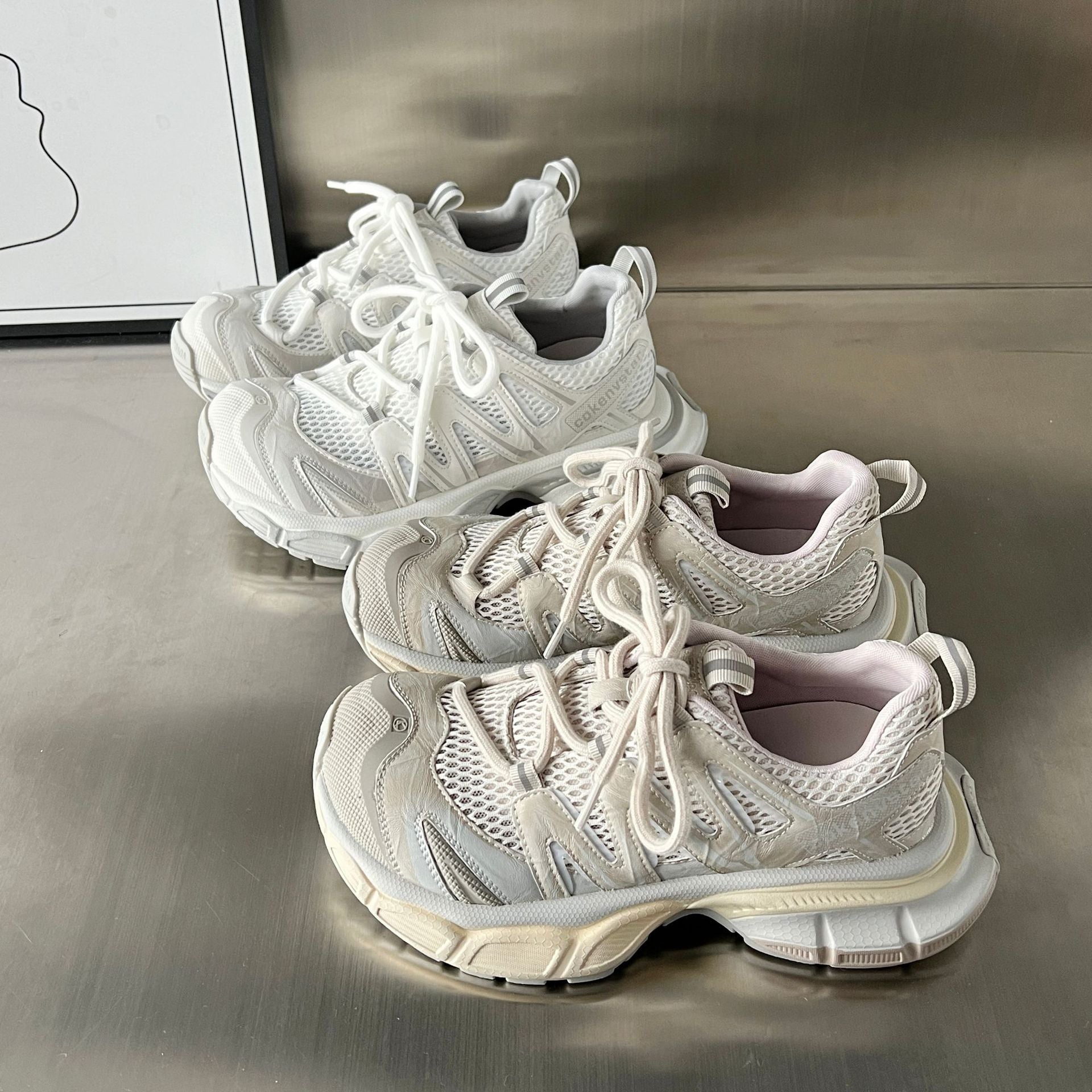Damen sportliche Sneakers R&B