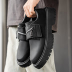 Damen Modische Schnürschuhe mit praktischer Zip-Verschluss und rutschfester Sohle