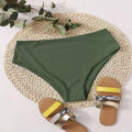 Damen Hochtaillierte Bikinihose R&B