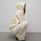 Damen Kuschelige Zip-Hoodie mit Oversized-Schnitt R&B