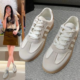 Damen Sportliche Sneakers mit rutschfester Sohle und atmungsaktiver Oberflächenstruktur R&B