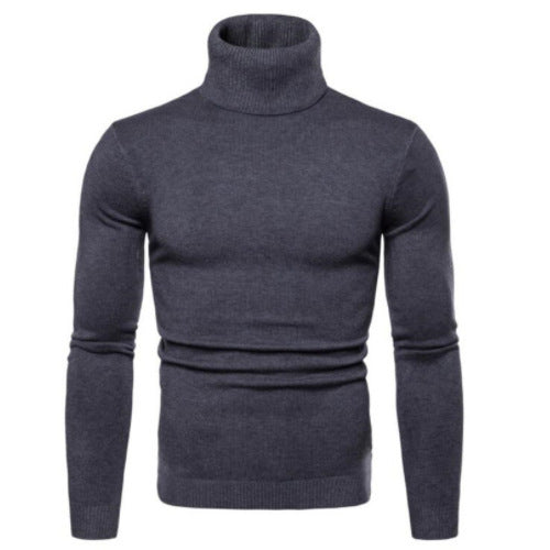 Herren Rollkragenpullover aus feiner Merinowolle R&B