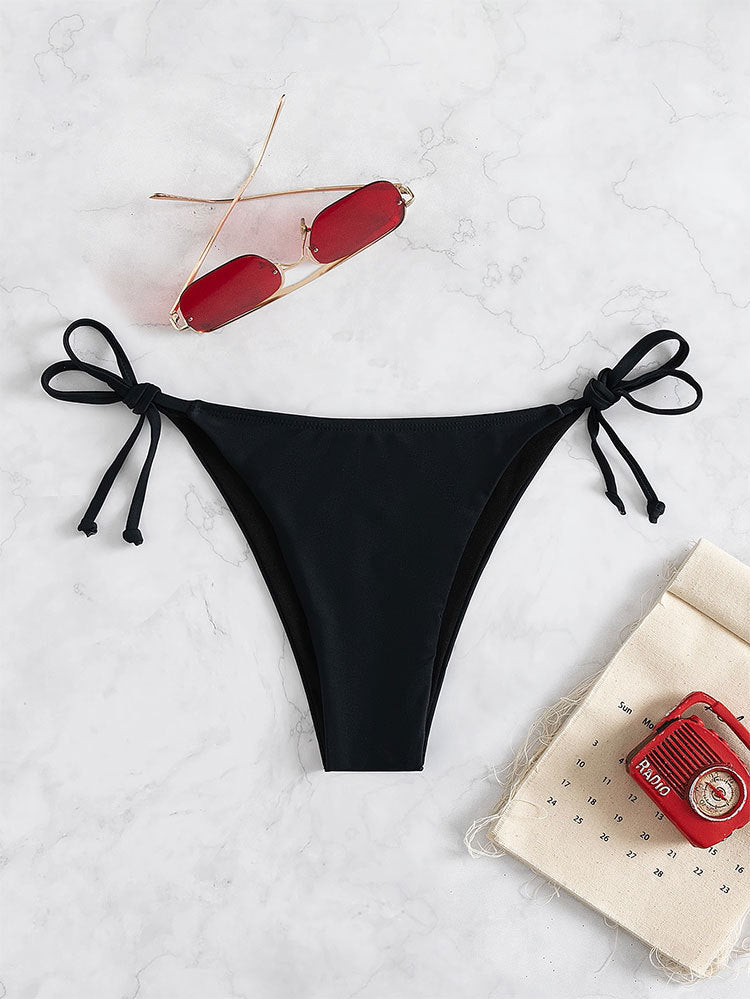 Damen Triangel-Bikini mit verstellbaren Trägern und raffiniertem Schnitt R&B