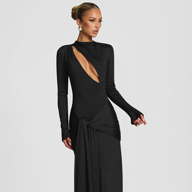Damen elegantes Abendkleid mit modernem Schnitt R&B