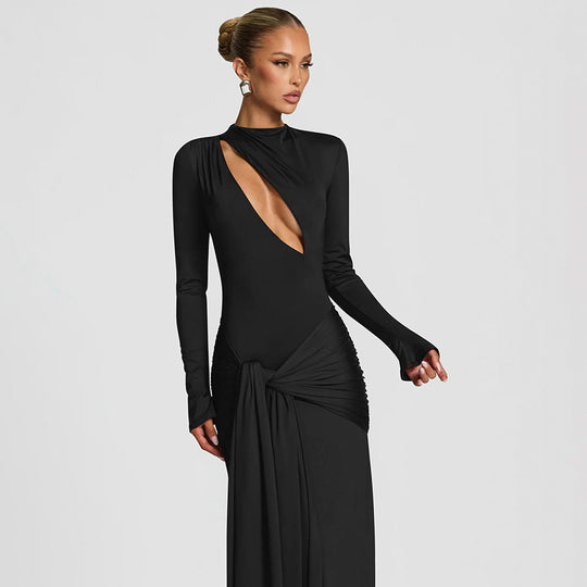 Damen elegantes Abendkleid mit modernem Schnitt R&B