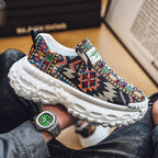 Damen modische Slip-On Sneakers mit innovativem Design und atmungsaktivem Obermaterial R&B