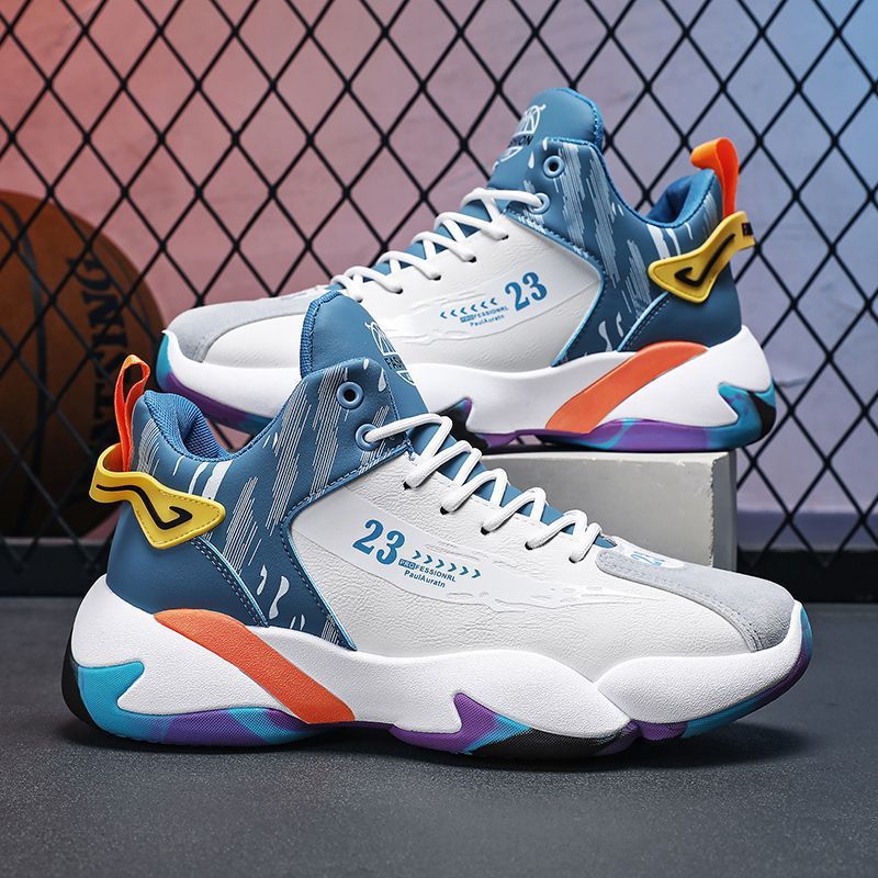 Damen Hochgeschnürte Sport Sneakers mit stoßdämpfendem Design und stylishem Obermaterial R&B