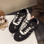 Damen modische Sneaker mit hochwertigem Wildleder-Obermaterial und innovativem Design R&B