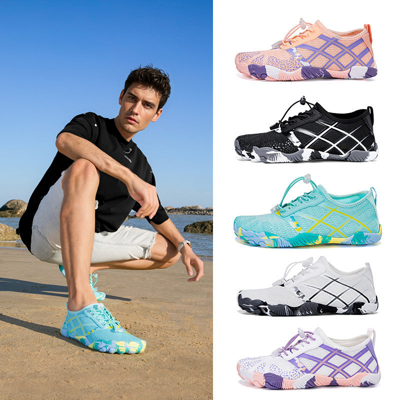 Damen Multifunktionale Wassersportschuhe mit flexibel einstellbarem Schnürsystem