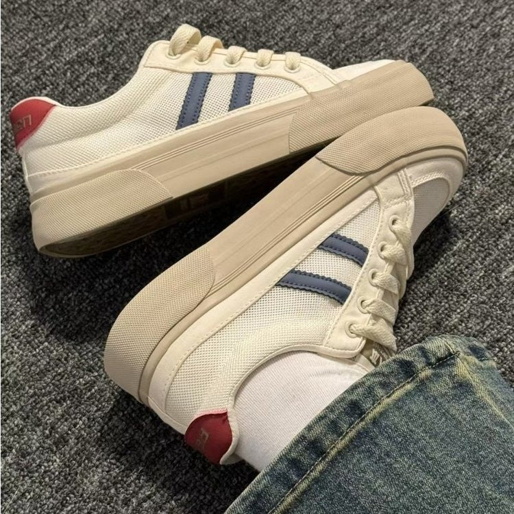 Damen Sneakers mit atmungsaktivem Netzobermaterial und dämpfender Sohle R&B