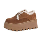 Damen Komfortable Plateau-Sneaker mit weichem Innenfutter R&B