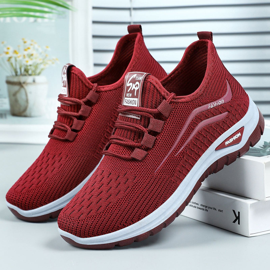 Damen Hochwertige und atmungsaktive Sportschuhe mit elastischem Einschlupf R&B