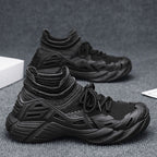 Damen Sportliche Sneakers mit atmungsaktiver Strick-Oberfläche und rutschfester Laufsohle