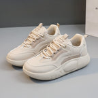 Damen modische Sneaker mit ergonomischem Dämpfungssystem und atmungsaktiver Struktur R&B