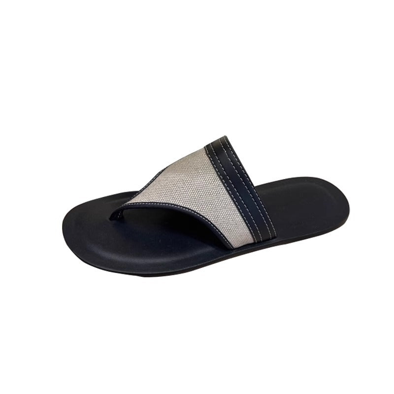 Damen bequeme Zehensteg-Sandalen mit ergonomischem Fußbett R&B