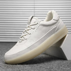 Damen Modische Sneakers aus hochwertigem Leder mit dämpfender Sohle R&B