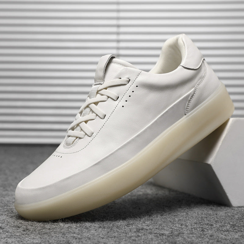 Damen Modische Sneakers aus hochwertigem Leder mit dämpfender Sohle R&B