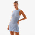 Damen leichtes Häkelkleid R&B